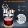 10 Gallon Stainless Steel Alcohol Still Fermenting / Distilling Kit