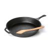 Pre-Seasoned Cast Iron 14-inch Round Skillet